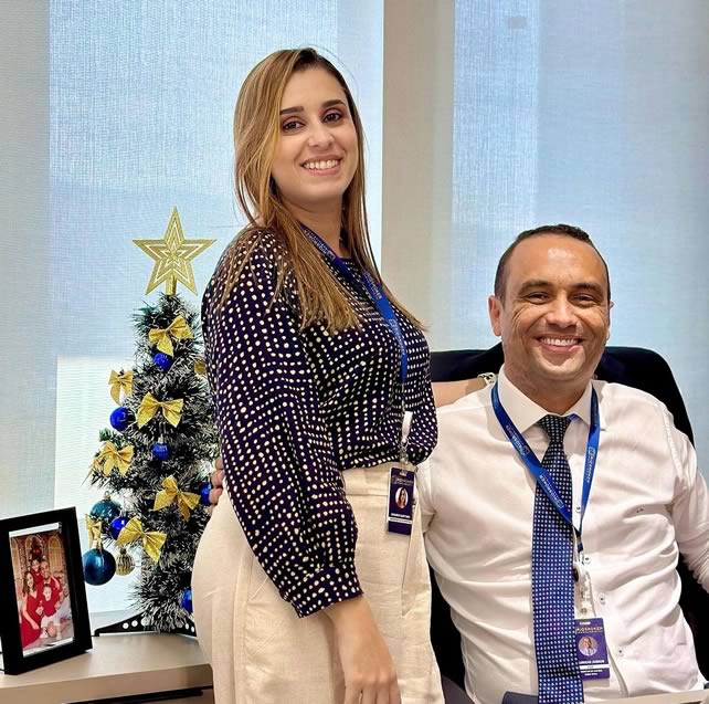 Amanda Santoro e Maurício Junior - Diretores Riobroker Imobiliária